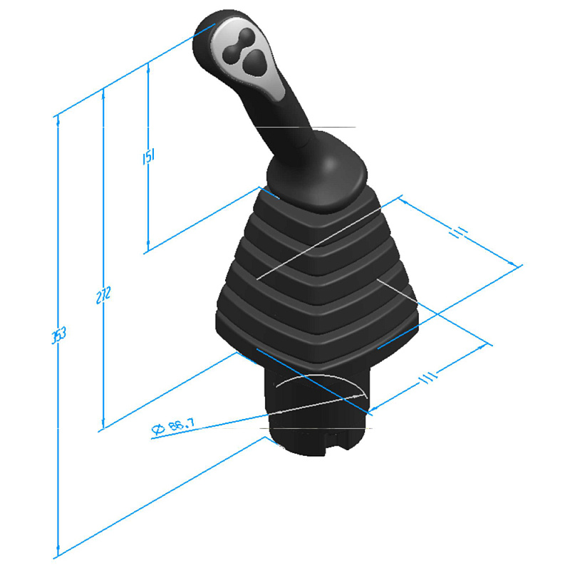 Многоосевой джойстик серии LT86