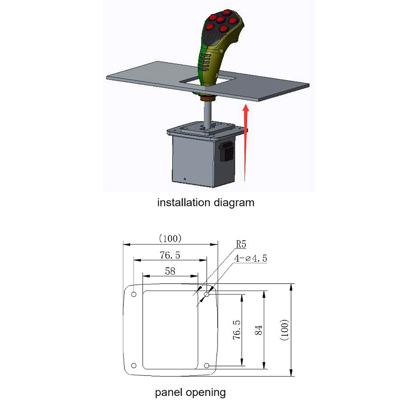 Одноосный джойстик  LT92