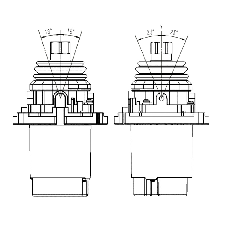 Многоосевой джойстик серии LT86