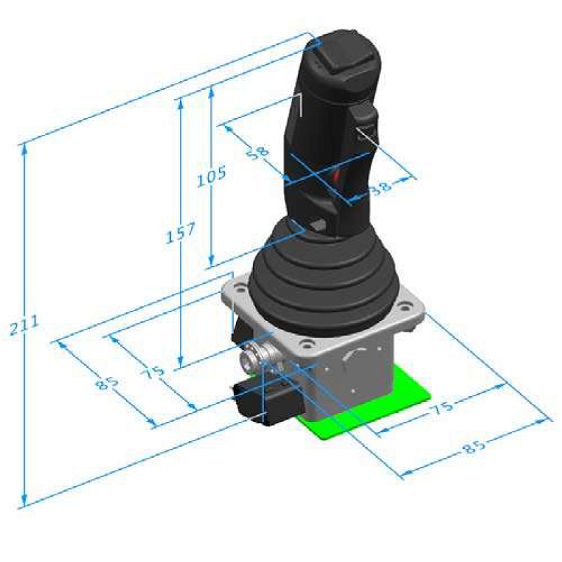 Многоосный джойстик серии LT30